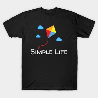 Simple Life - Flying Kite T-Shirt
